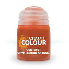 Citadel Contrast - Gryph-Hound Orange Paint 18ml