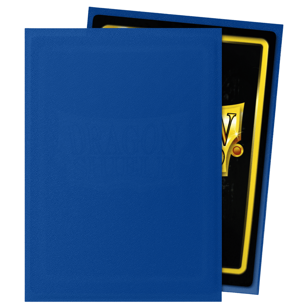 Dragon Shield Sleeves - Matte Blue Non-Glare Standard Size (100)