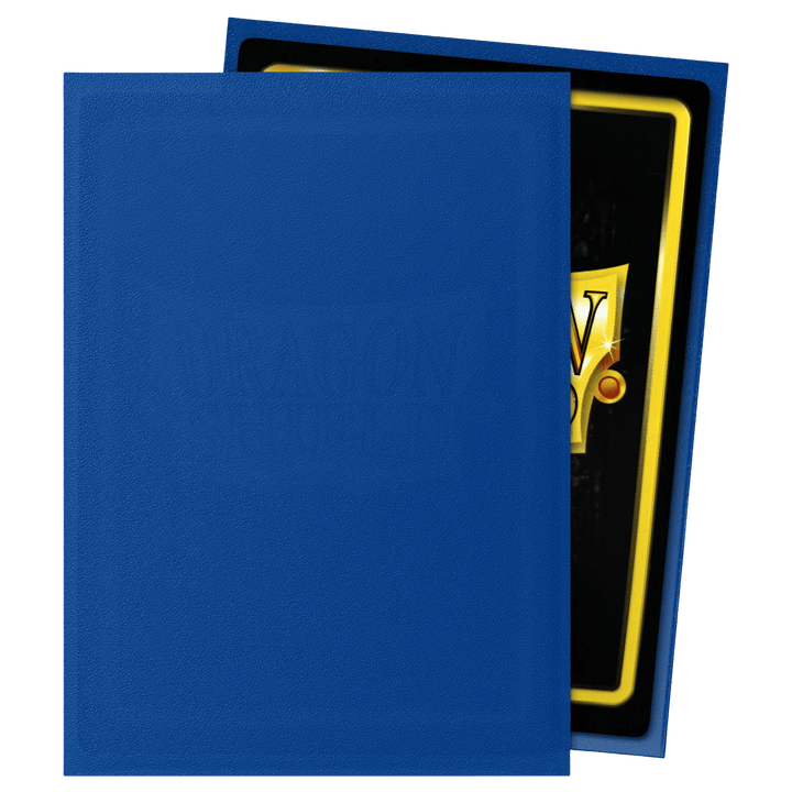 Dragon Shield Sleeves - Matte Blue Non-Glare Standard Size (100)