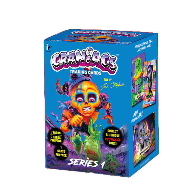 Craniacs Series 1 Trading Card Blaster Box