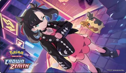 Pokemon Crown Zenith Premium Collection - Marnie &amp; Morpeko Playmat