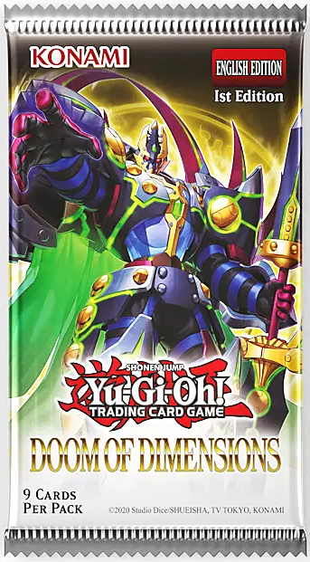 Yu-Gi-Oh Doom of Dimensions Booster Pack