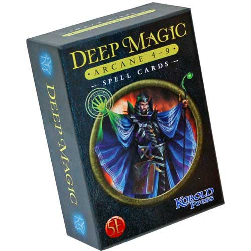 D&amp;D 5e Deep Magic Spell Cards - Arcane (4-9)