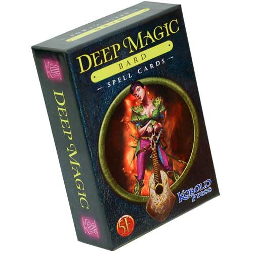 D&amp;D 5e Deep Magic Spell Cards - Bard