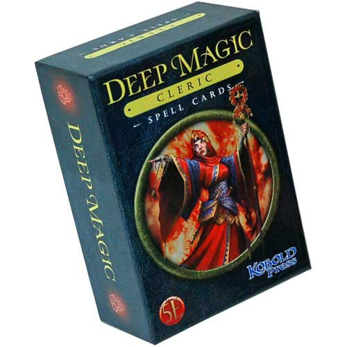 D&amp;D 5e Deep Magic Spell Cards - Cleric