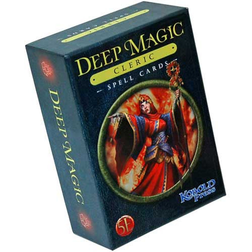 D&D 5e Deep Magic Spell Cards - Cleric