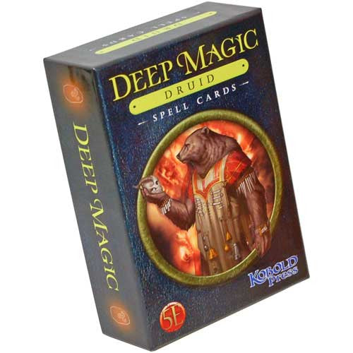 D&amp;D 5e Deep Magic Spell Cards - Druid