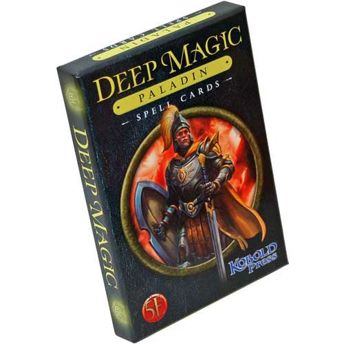D&amp;D 5e Deep Magic Spell Cards - Paladin