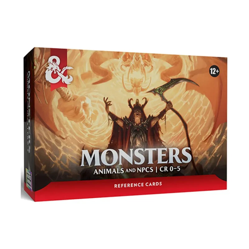 D&amp;D 5e Reference Cards - Trove Monsters - Animals and NPCs