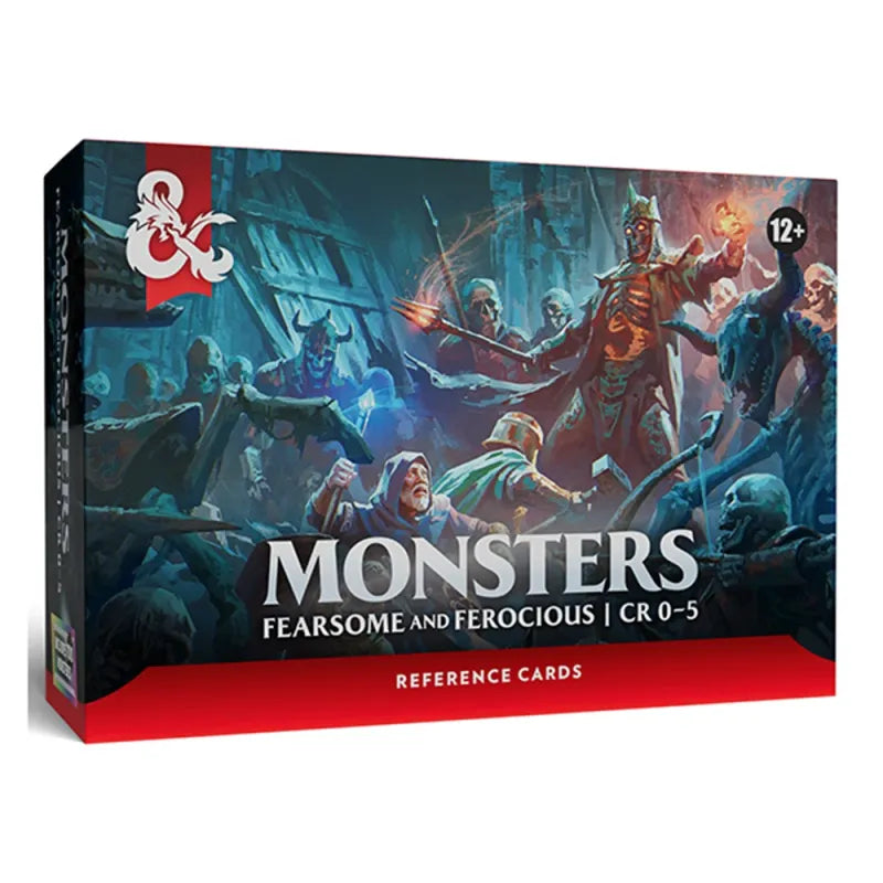D&amp;D 5e Reference Cards - Trove Monsters - Fearsome and Ferocious