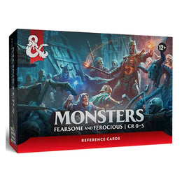D&D 5e Reference Cards - Trove Monsters - Fearsome and Ferocious