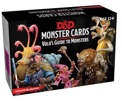 D&D 5e Spellbook Cards - Monster Cards Volo's Guide To Monsters