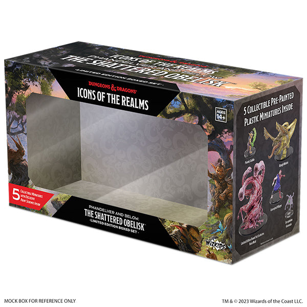 D&D Icons of The Realms Set 29 - Phandelver and Below- The Shattered Obelisk- Limited Edition Boxed Set