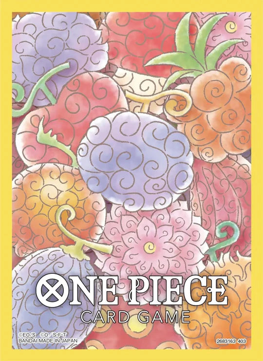 One Piece TCG: Official Sleeves Set 4 - Devil Fruit
