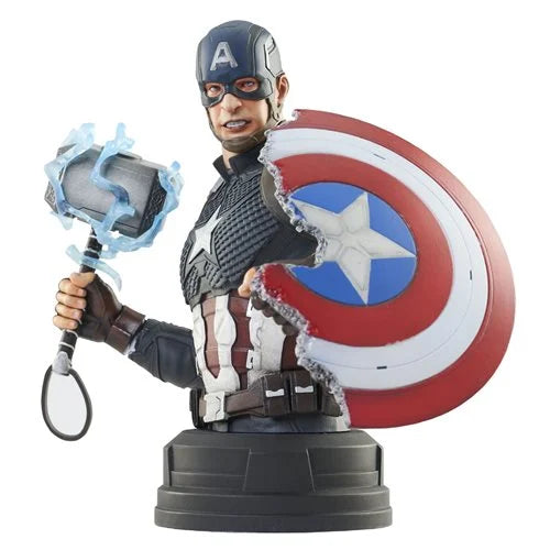 Diamond Select - Marvel Avengers Endgame Captain America 1:6 Scale Bust