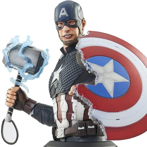 Diamond Select - Marvel Avengers Endgame Captain America 1:6 Scale Bust