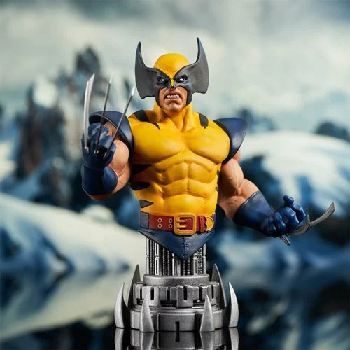 Diamond Select - Marvel Comic Exclusive Yellow Wolverine 1:7 Scale Bust