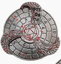 Dice Goblinz - Silver 7 in 1 Metal Large Fidget Spinner DnD Dice