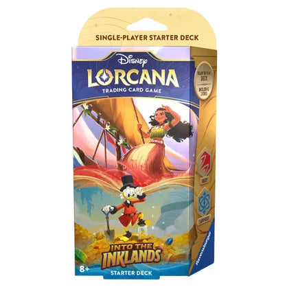 Disney Lorcana TCG: Into the Inklands Starter Deck - Ruby & Sapphire