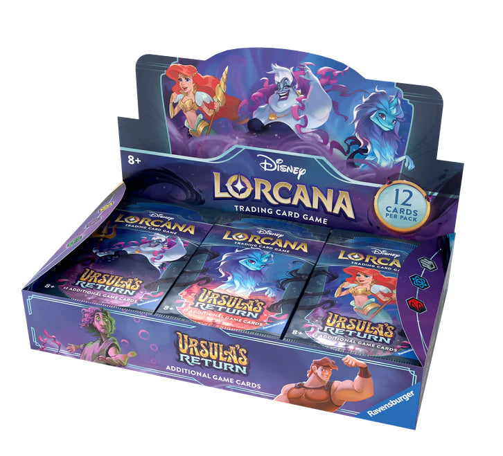 Disney Lorcana TCG: Ursula's Return Booster Box (Pre-Order)