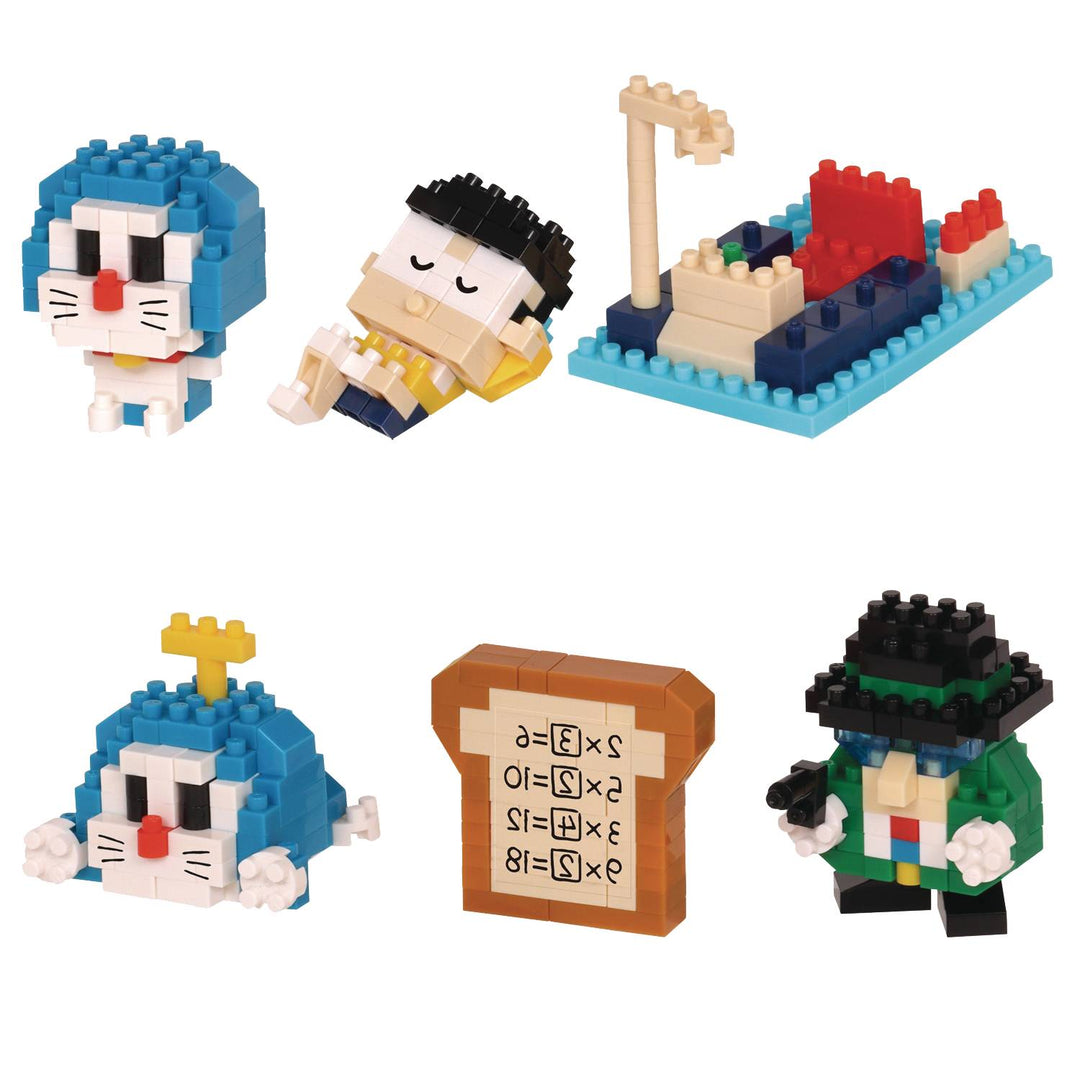 Doraemon Vol 2 Nanoblock Mininano Series - Complete Set