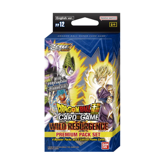 Dragon Ball Super TCG: Set 04 Zenkai - Wild Resurgence Premium Pack Dragon Ball Super TCG: Set 04 Zenkai - Wild Resurgence Premium Pack