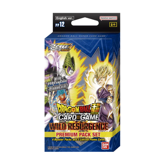 Dragon Ball Super TCG: Set 04 Zenkai - Wild Resurgence Premium Pack