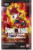 Dragon Ball Super TCG Fusion World - Set 02 Blazing Aura Booster Pack
