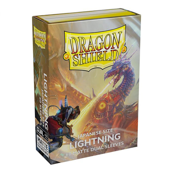 Dragon Shield Sleeves: Japanese DUAL - Matte Lightning &