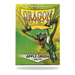 Dragon Shield Sleeves - Matte Apple Green Standard Size (100)