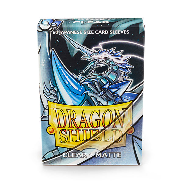 Dragon Shield Sleeves - Matte Clear Japanese Size (60ct)