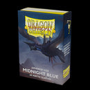 Dragon Shield Sleeves - Matte Midnight Blue Japanese Size (60)