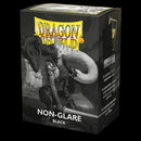 Dragon Shield Sleeves - Matte Non-Glare Black V2 Standard (100ct)