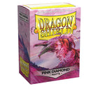 Dragon Shield Sleeves - Matte Pink Diamond Standard Size (100)