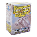 Dragon Shield Sleeves - Matte White Standard Size (100)
