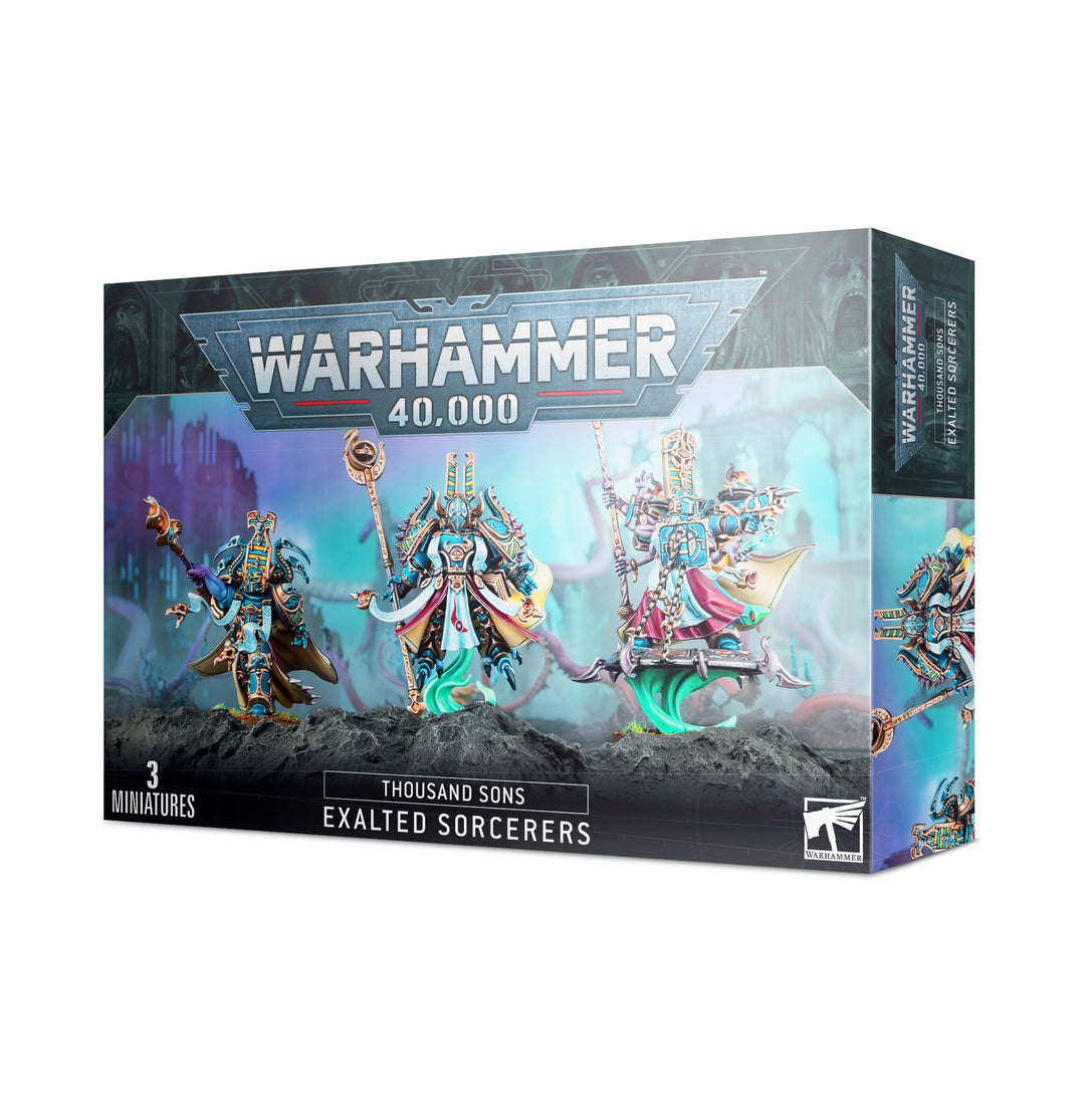 Warhammer 40K Thousand Sons - Exalted Sorcerers