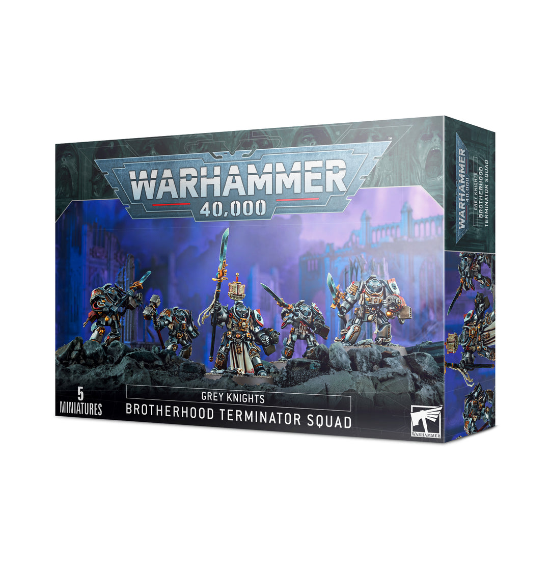 Warhammer 40K Grey Knights - Brotherhood Terminator Squad