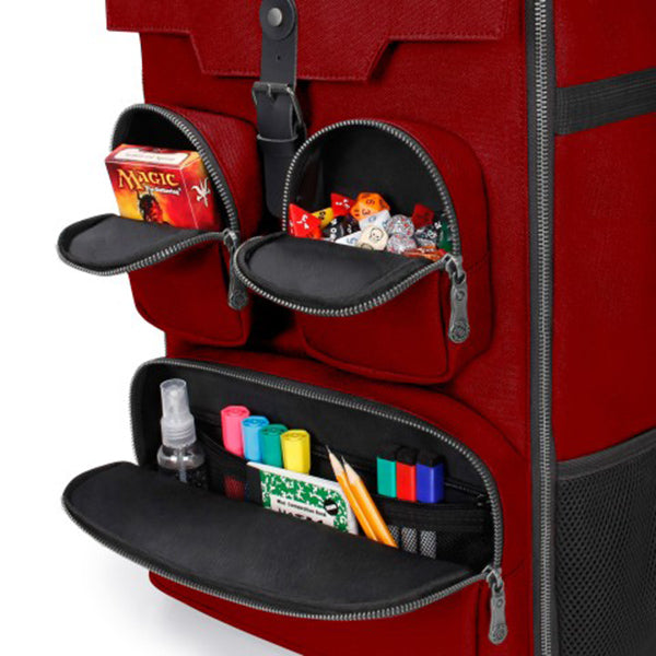 ENHANCE Collector's Edition Board Game Backpack - Red