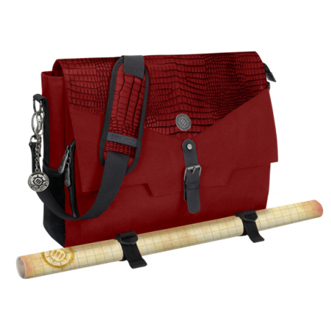 D&amp;D Backpack - Enhance RPG Messenger Bag Dragon Red