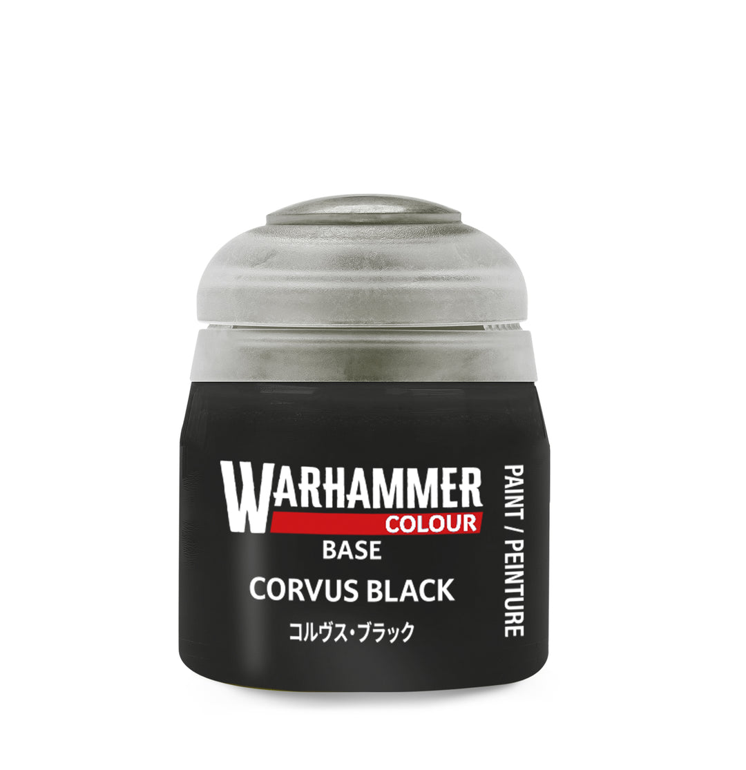 Citadel Base - Corvus Black Paint 12ml