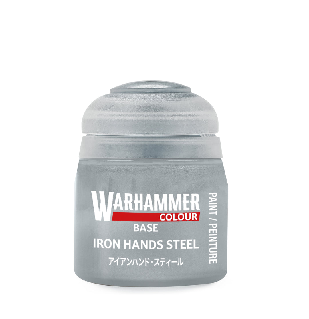 Citadel Base - Iron Hands Steel Paint 12ml