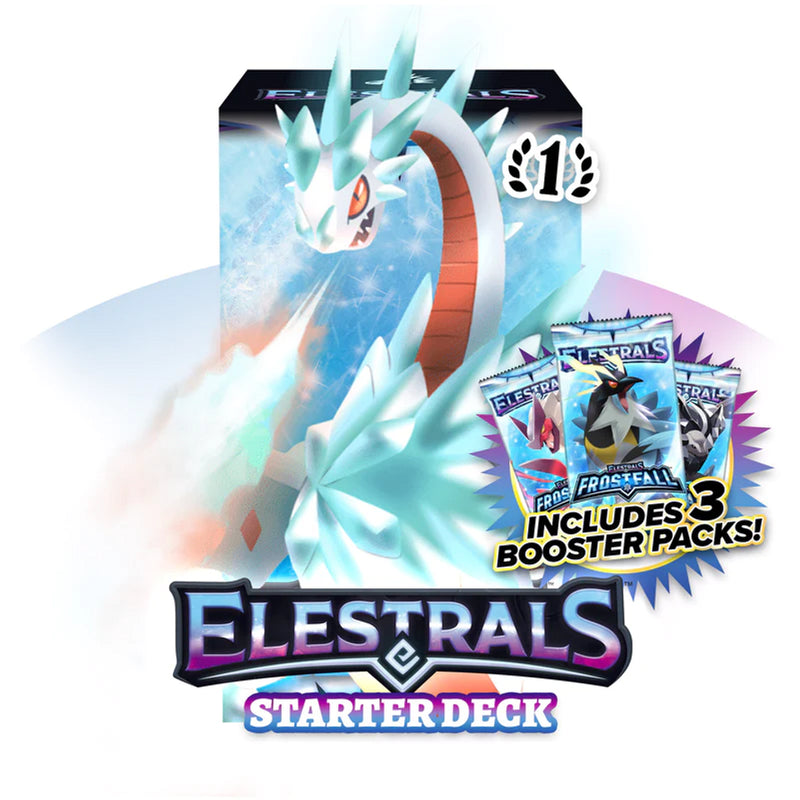 Elestrals TCG: Frostfall 1st Edition Starter Deck - Kryoscorch