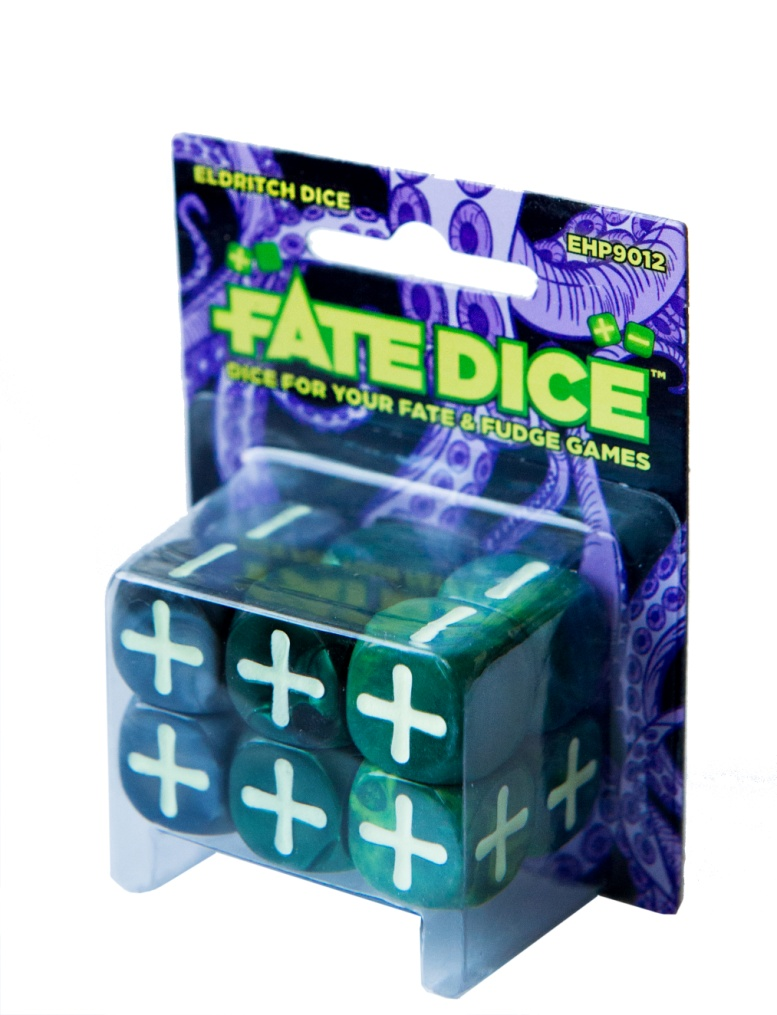 Fate Core RPG: Fate Dice - Eldritch (12ct)