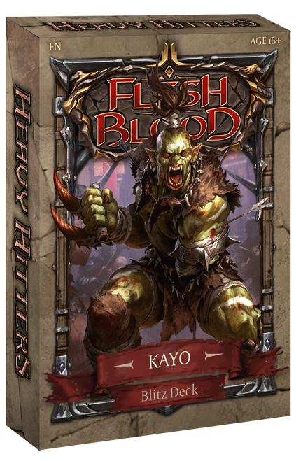 Flesh and Blood Heavy Hitters Blitz Deck - Kayo