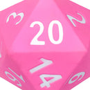 Foam D20 5" Dice Pink