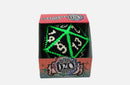 Foam D20 5" Drop Dot Dice Toxic Fiend