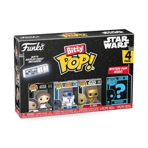 Funko Bitty Pop! - Star Wars Princess Leia 4-Pack