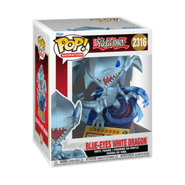 Funko POP! Premium: Yu-Gi-Oh! Blue-Eyes White Dragon Card