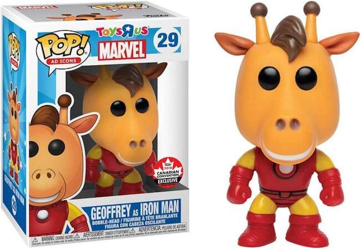 Funko Pop! - Toys R Us Geoffrey as Iron Man 
