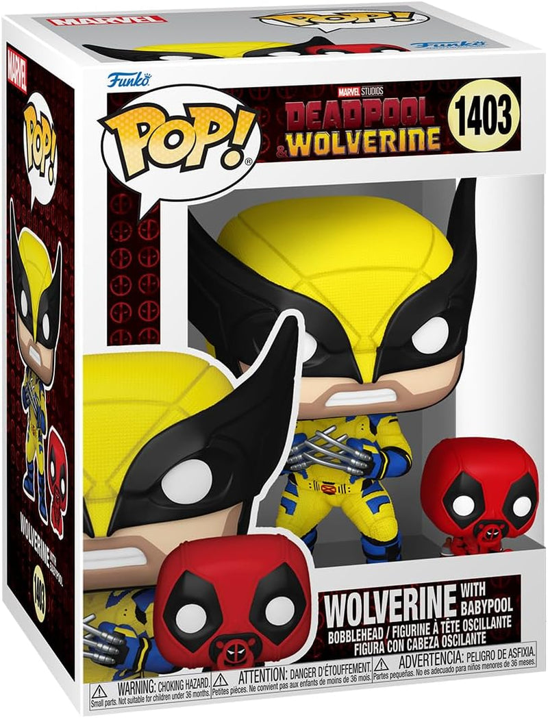 Funko Pop! Marvel: Deadpool & Wolverine with Babypool
